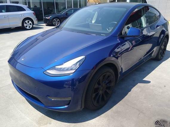 TESLA MODEL Y 2020 5YJYGDEE9LF038021 image
